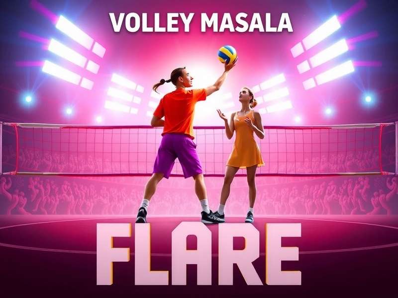 Volley Masala Flare Main Game Artwork Volley Masala Flare Game Cover